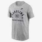 North Carolina Legacy Basketball Arch Men's Nike College T-Shirt - Grey