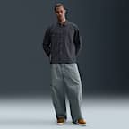 Nike Life Men's Chambray Long-Sleeve Painter's Shirt