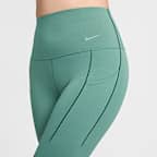 Nike Universa Women's High-Waisted 7/8 Leggings with No Front Seam