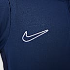 Nike Academy Older Kids' Dri-FIT Long-Sleeve 1/4-Zip Football Drill Top