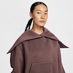 ナイキ スポーツウェア ウィメンズ オーバーサイズド フリース プルオーバー パーカー