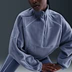 Camiseta Therma-FIT de medio cierre para mujer Nike One