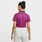 Nike Tour Women's Dri-FIT Short-Sleeve Printed Golf Polo