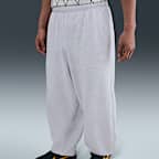 กางเกงขายาวผ้าเฟรนช์เทรีขนาดโอเวอร์ไซส์ผู้ชาย Nike Club Fleece