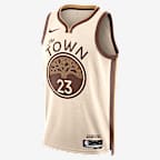 Draymond Green Golden State Warriors City Edition Men's Nike NBA Swingman Jersey - Natural