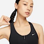 Nike Swoosh Front Zip Women's Medium-Support Padded Sports Bra