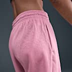 Pants de entrenamiento de French Terry oversized de tiro alto para mujer Nike Sportswear Phoenix Fleece