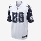 NFL Dallas Cowboys (CeeDee Lamb) Men's Game Football Jersey - White