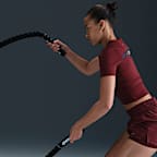 Playera de manga corta Dri-FIT para mujer Nike One Fitted