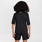 Playera de manga corta Dri-FIT para niño talla grande Nike Swim Hydroguard