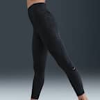 ナイキ ユニバーサ ウィメンズ ハイウエスト アンクル (9分丈) レギンス フロントシームなし