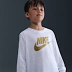 Nike Sportswear Little Kids' Long Sleeve T-Shirt, Vest, and Pants Set