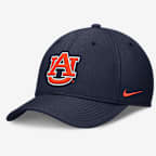 Gorra universitaria Nike Dri-FIT para hombre Auburn Classic - Azul marino