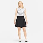Nike Dri-FIT Victory Women's Striped Sleeveless Golf Polo