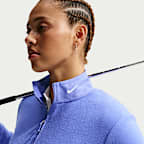 Nike Therma-FIT Victory Women's Long-Sleeve 1/2-Zip Golf Top