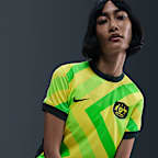Australia 2025/26 Stadium Home Women's Nike Dri-FIT Football Replica Shirt