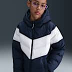 Chelsea FC Nike voetbaljack met synthetische vulling en capuchon voor kids