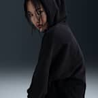Sudadera con gorro Therma-FIT oversized sin cierre para mujer Nike One