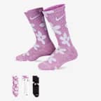 Nike Everyday Plus Kids' Cushioned Crew Socks (3 Pairs)