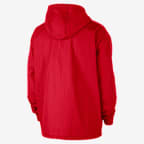 Chamarra tipo anorak Nike de la NBA para hombre Chicago Bulls Club Courtside