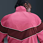 Nike Windrunner laza, szőtt, UV-szűrős, hosszú cipzáras női kabát