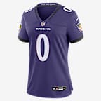 Roquan Smith Baltimore Ravens Women's Nike NFL Game Jersey - Purple
