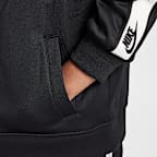 Conjunto de dos piezas de cierre completo y cinta con logotipos infantil Nike Dri-FIT