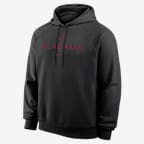 Alabama Premium Performance Men's Nike Dri-FIT College Pullover Hoodie - Black