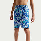 Shorts de playa o alberca tipo boxer de 18 cm para niño talla grande Nike Swim Breaker
