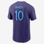 Marta Veira da Silvia Orlando Pride Men's Nike NWSL T-Shirt