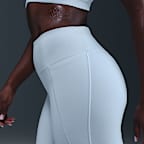 Leggings a todo o comprimento de cintura subida sem costuras frontais Nike Universa para mulher