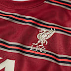 Liverpool FC 男款預賽短袖足球上衣