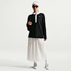 Nike Sportswear Women's Oversized Long-Sleeve Polo Shirt