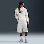 Sudadera con gorro sin cierre de tejido Fleece para hombre Nike Air