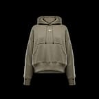 เสื้อมีฮู้ดแบบสวมขนาดโอเวอร์-โอเวอร์ไซส์ผู้หญิง Nike Sportswear Phoenix Fleece