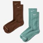 Nike Everyday Wool Cushioned Crew Socks (2 Pairs) - Multi-Colour