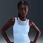 Nike One Fitted Women's Dri-FIT Cropped Tank Top
