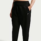 Joggers de tejido Knit de tiro alto de largo completo para mujer (talla grande) Nike One
