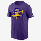 Minnesota Vikings Local Essential Men's Nike NFL T-Shirt - Purple