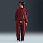 Nike Standard Issue Men's Therma-FIT Brushed Open-Hem Basketball Pants