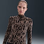 T-shirt Slim Fit a manica lunga Nike Sportswear Chill Knit – Donna