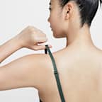 나이키 엘레이트 미니멀리스트 여성 라이트 서포트 패드 컨버터블 스포츠 브라