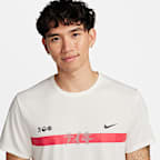 เสื้อวิ่งแขนสั้นผู้ชาย Dri-FIT UV Nike Miler