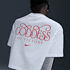 Playera de manga corta cropped para mujer Nike Sportswear