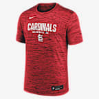 St. Louis Cardinals Authentic Collection Men's Nike Dri-FIT MLB T-Shirt - Red