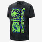Playera Nike Max90 de la NBA para hombre Minnesota Timberwolves Courtside