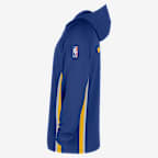 Golden State Warriors Zoned Men's Nike Dri-FIT NBA 1/4-Zip Hoodie