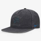 Detroit Lions Primetime Pro Men's Nike NFL Adjustable Hat - Anthracite