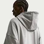 Nike Sportswear Club túlméretezett, francia frottír, kapucnis, belebújós férfipulóver