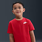 Conjunto de 2 piezas con shorts de tejido Knit Club para niños talla pequeña Nike